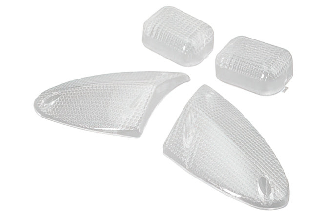 Indicator Lens Set STR8 (4) Aprilia SR50 after 2000 white