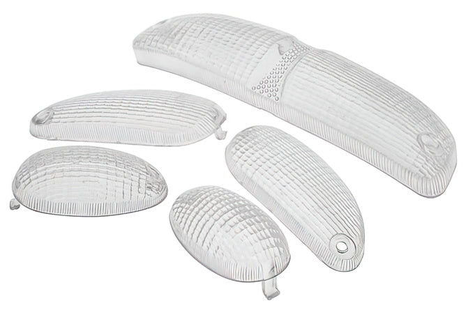 Indicator / Taillight Lens Set white Piaggio Typhoon / NRG
