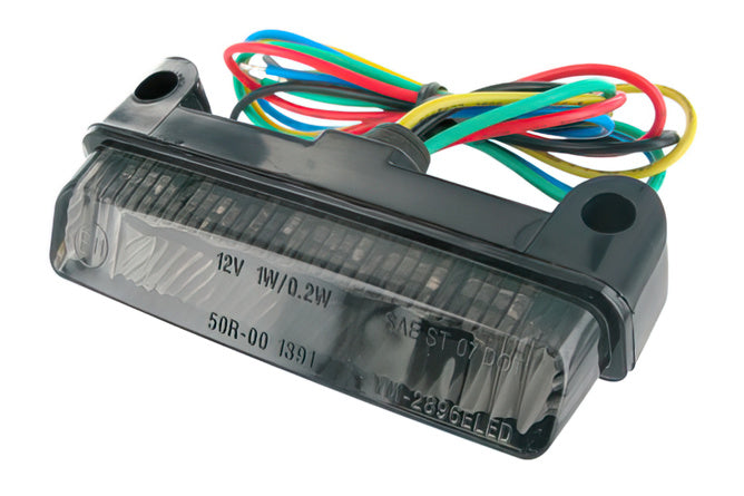 LED Tail Light with indicators Black Line universal