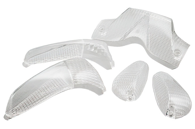 Indicator / Taillight Lens Set STR8 (4) Gilera Runner after 2003 white