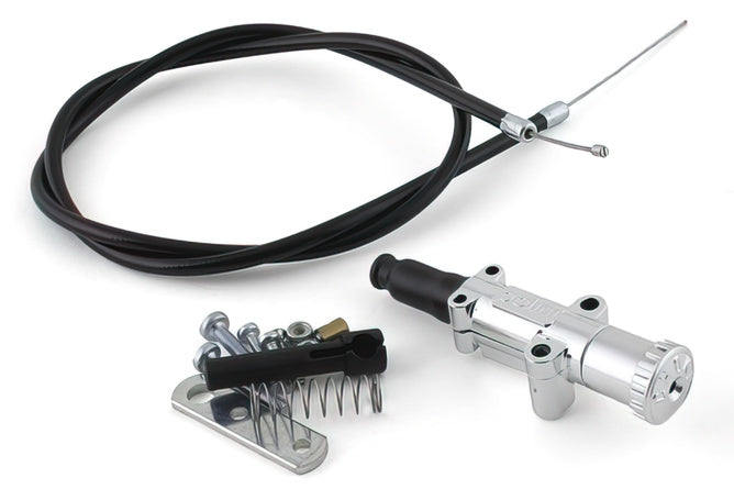 Manual Choke Kit Polini chrome