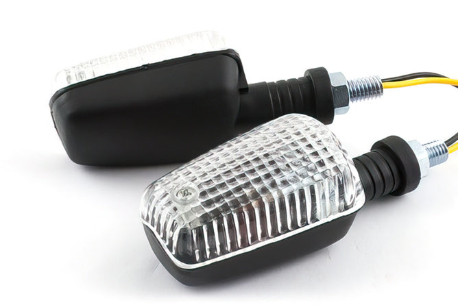 Indicators Mini rectangular black / transparent