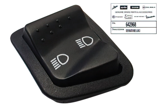 Headlight Switch / Selector (high beam) Piaggio
