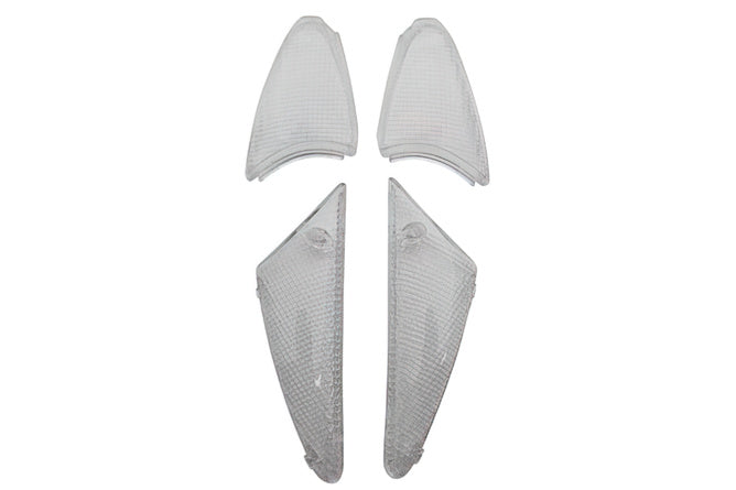 Indicator Lens Set (x4) white Peugeot Buxy / Zenith / Speedake