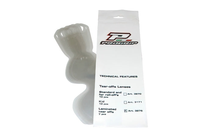 Laminated Tear Off 7x Progrip 3200-3201-3204-3301-3400-3450