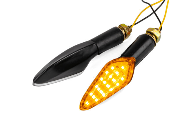 Indicators LED sequential Sisak black
