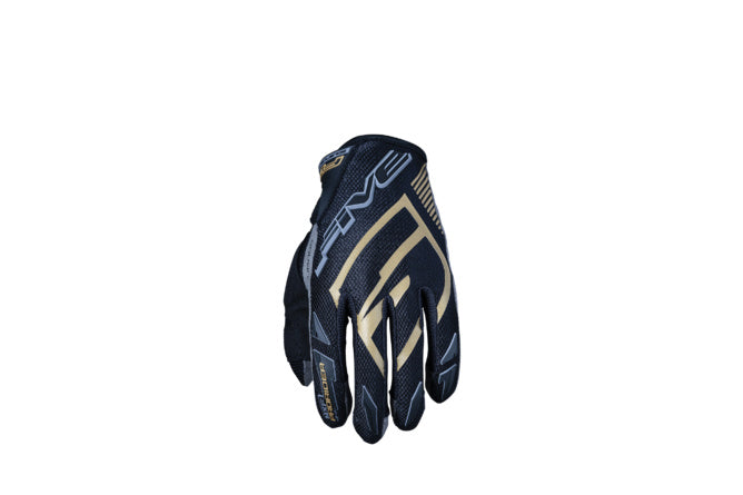 MX Gloves Five MXF Pro Rider S black / gold