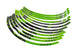 Rim Sticker Kit 10" Stage6 green / black