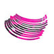 Rim Sticker Kit 10" Stage6 pink / black