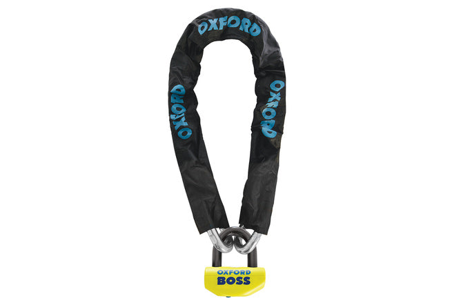 Chain Lock + Boss Alarm 16mm Oxford 1.5m x 12mm