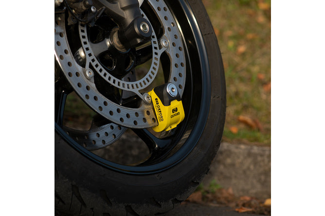 Disc Lock Quartz XD10 Oxford 10mm yellow / black