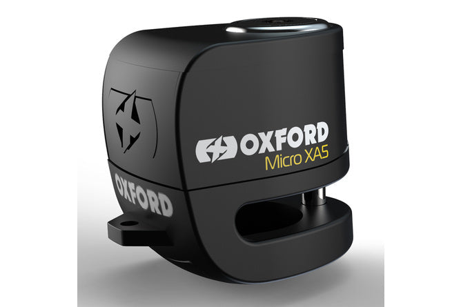 Disc Lock w/ alarm Micro XA5 Oxford black