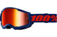 MX Goggles 100% Strata 2 marine blue red mirror