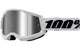 MX Goggles 100% Strata 2 white silver mirror