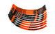 Rim Sticker Set Scooter 13" Stage6 Orange