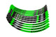Rim Sticker Set Scooter 10" Stage6 Green