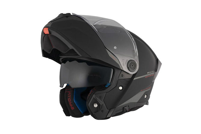 Flip-up Helmet MT Helmets Atom 2 SV matte black
