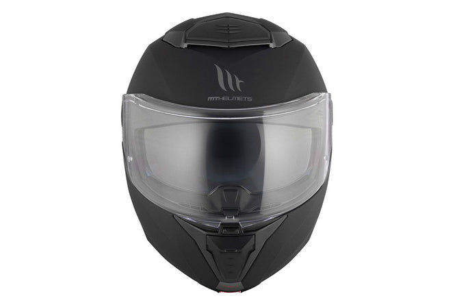Flip-up Helmet MT Helmets Atom 2 SV matte black