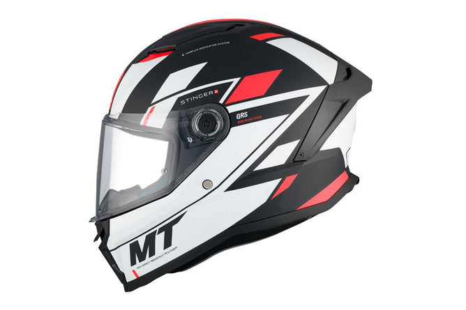 Full Face Helmet MT Helmets Stinger 2 Zivze black / white