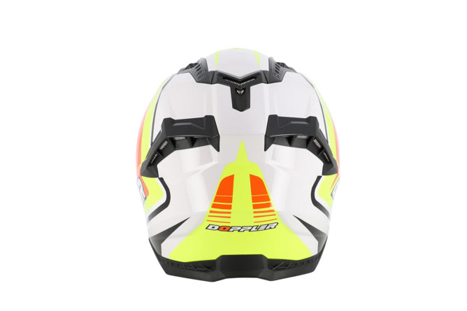 Motocross Helmet Doppler Black / White / Yellow / Orange