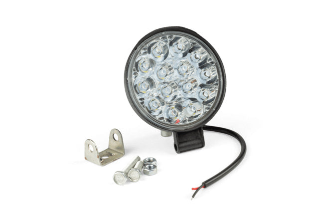 LED Extra Headlight round d.84mm black