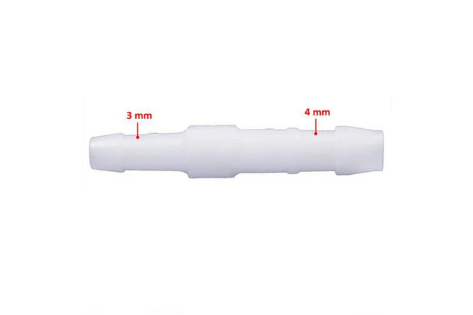 Hose Connector reducer 4mm / 3mm (x1)