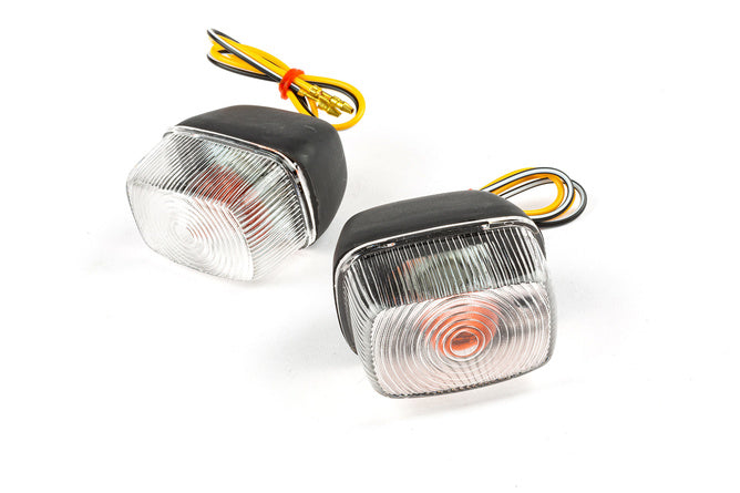 Indicators front black / white Yamaha BW's before 2003