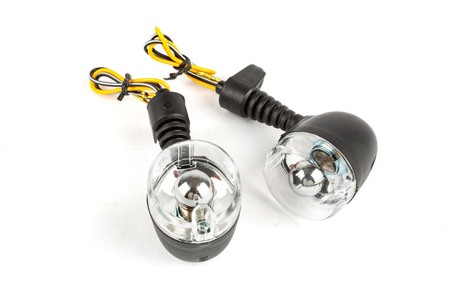 Indicators OEM quality black / white Derbi / Beta RR